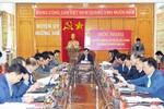 Lãnh đạo tỉnh dự hội nghị kiểm điểm tập thể, cá nhân BTV Huyện ủy Hương Khê năm 2022