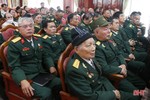 Thạch Hà gặp mặt hơn 200 cán bộ quân đội nghỉ hưu, nghỉ công tác trên địa bàn