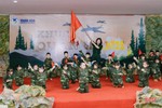 Đặc sắc “Khúc quân hành” của các bé Trường Mầm non Trung Kiên