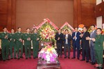 Lãnh đạo Hà Tĩnh chúc mừng ngày truyền thống Quân đội Nhân dân Việt Nam