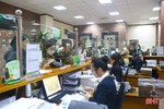 Các ngân hàng tại Hà Tĩnh tất bật hoạt động ngày cuối năm