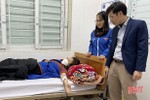 Thành viên CLB máu sống TP Hà Tĩnh hiến máu cứu người trong đêm cuối năm