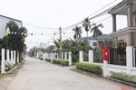 Can Lộc: Công nhận 6 khu dân cư nông thôn mới kiểu mẫu