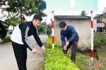 Đảng viên đang công tác ở nơi cư trú chung sức xây dựng Can Lộc giàu đẹp, văn minh