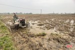 Các hồ chứa lớn ở Hà Tĩnh mở nước phục vụ gieo cấy lúa xuân