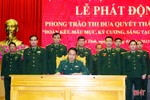 Bộ đội Biên phòng Hà Tĩnh phát động phong trào thi đua quyết thắng