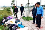 Xử phạt 1 phụ nữ chở rác từ Thạch Hà đến TP Hà Tĩnh đổ trộm