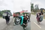 Hà Tĩnh: Triệu tập nhóm thanh thiếu niên bốc đầu xe máy, quay clip câu view