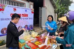 Thanh niên Hương Khê rửa xe, bán hàng gây quỹ hỗ trợ người nghèo vui tết