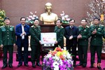 Phó Tổng Tham mưu trưởng QĐND Việt Nam kiểm tra công tác sẵn sàng chiến đấu, chúc tết LLVT Hà Tĩnh
