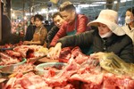 Cận tết, giá thực phẩm tươi sống tại Hà Tĩnh tăng 10 - 20%