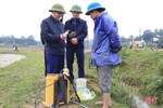 Hương Sơn gieo cấy gần 1.000ha lúa xuân