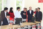 Trao 10 bộ máy tính cho trường học khó khăn ở Nghi Xuân