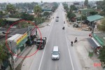 Ngã tư Quán Gạc đi Hương Khê mất an toàn giao thông!