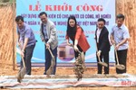 Xây dựng 2 nhà ở kiên cố cho gia đình người có công ở Vũ Quang
