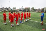 U11 Hồng Lĩnh Hà Tĩnh rèn quân chuẩn bị cho giải đấu lớn