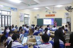 Ra mắt mô hình thí điểm lớp học thông minh đầu tiên ở TP Hà Tĩnh