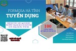 Formosa Hà Tĩnh tiếp tục tuyển dụng 100 lao động