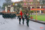 Bộ CHQS tỉnh Hà Tĩnh sơ duyệt các nội dung lễ ra quân huấn luyện năm 2023