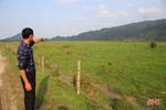 Sớm hồi sinh gần 10 ha đất trồng lúa bị sình lầy, bỏ hoang ở Nghi Xuân