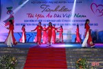 Đặc sắc đêm trình diễn “Tôi yêu áo dài Việt Nam” ở Nghi Xuân