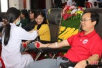 200 người tham gia ngày hội hiến máu ở Vũ Quang