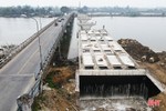 Công trình cầu Hộ Độ mới nguy cơ chậm tiến độ