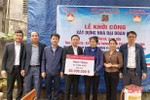 Khởi công xây dựng nhà đại đoàn kết cho hộ khó khăn tại Can Lộc