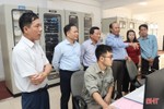Đoàn ĐBQH Hà Tĩnh và Thường trực HĐND tỉnh giám sát tại các nhà máy điện mặt trời ở Cẩm Xuyên