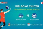 Giải Bóng chuyền nam thanh niên Hà Tĩnh: Huyện Kỳ Anh vs Thạch Hà