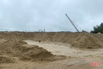 Tháo gỡ khó khăn, vướng mắc về khai thác đất san lấp và cát xây dựng tại Hà Tĩnh