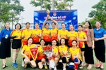 Đại Nài vô địch Giải Bóng đá nữ các trường mầm non TP Hà Tĩnh