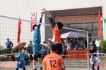 19 đội tranh tài giải bóng chuyền nam huyện Can Lộc
