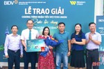 BIDV Hà Tĩnh trao thưởng chương trình nhận tiền kiều hối - rước lộc vàng
