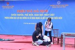 Gần 1.000 học sinh TP Hà Tĩnh được phổ biến pháp luật qua phiên tòa giả định