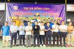 80 VĐV tranh tài Giải Quần vợt TX Hồng Lĩnh mở rộng năm 2023