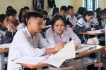 Thi tốt nghiệp THPT ở Hà Tĩnh: Tổ hợp khoa học xã hội vẫn vượt trội so với khoa học tự nhiên