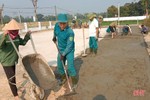 Hương Sơn tập trung xây dựng huyện đạt chuẩn nông thôn mới nâng cao giai đoạn 2023 - 2025