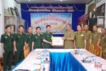 BĐBP Hà Tĩnh chúc tết cổ truyền các đơn vị lực lượng vũ trang của nước bạn Lào
