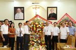 Ban Dân vận Trung ương và tỉnh Hà Tĩnh chúc mừng Lễ Phục sinh năm 2023