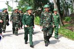 Bộ Tư lệnh Quân khu 4 khảo sát địa điểm tổ chức thực binh diễn tập khu vực phòng thủ tỉnh Hà Tĩnh năm 2023
