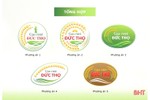 5 phương án logo đăng ký bảo hộ nhãn hiệu “Gạo rươi Đức Thọ”
