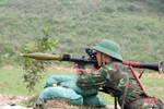Trung đoàn 841 diễn tập “Trung đội bộ binh vận động tập kích”