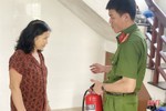 100% lính cứu hỏa ở Hà Tĩnh trang bị phương tiện chữa cháy tại nhà