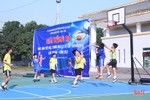 Học sinh TP Hà Tĩnh tranh tài giải bóng rổ