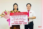50 khách hàng Hương Sơn trúng các phần thưởng hấp dẫn của Agribank