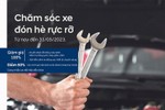Hyundai Hà Tĩnh khuyến mãi dịch vụ tháng 5 “Chăm sóc xe - Đón hè rực rỡ”