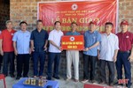 Bàn giao 2 “Nhà an toàn cho ngư dân” ở Lộc Hà