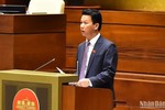 Ông Đặng Quốc Khánh lần đầu đăng đàn Quốc hội với tư cách Bộ trưởng TN&MT