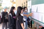 Hà Tĩnh công bố điểm chuẩn vào các trường THPT